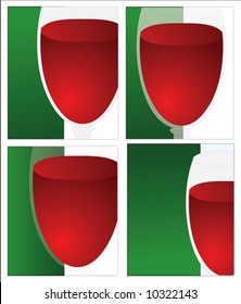 glass of vine