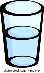 glass with water