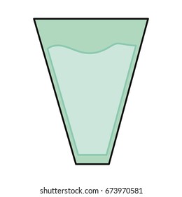 Glass with water