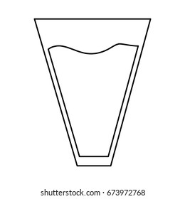 Glass with water