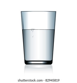 Glass of water.