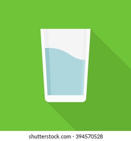 Glass of water icon - Vector