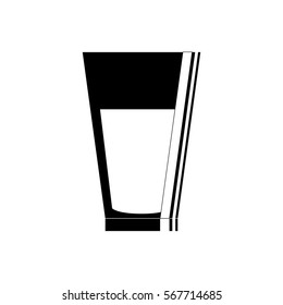 Glass of water icon vector illustration graphic design