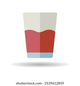 Vidro de ícone de vetor de água. Aparelho de cozinha. Símbolo gráfico para cozinhar design de site, logotipo, aplicativo, UI