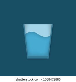 Glass of water, for World Water Day on 22 March.