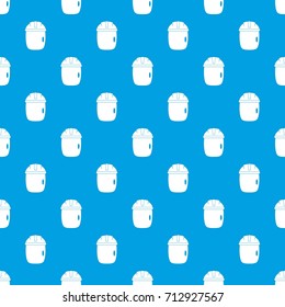 Glass welding mask pattern repeat seamless in blue color for any design. Vector geometric illustration