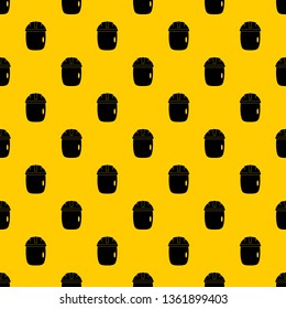 Glass welding mask pattern seamless vector repeat geometric yellow for any design