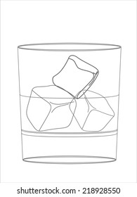 Glass of whiskey i