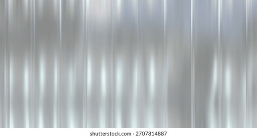 Glass white pattern featuring corrugated plastic stripes and ribbed effects. Abstract silver panels with transparent gradients for windows. Vintage chrome textures or 3D diamonds for retail designs.