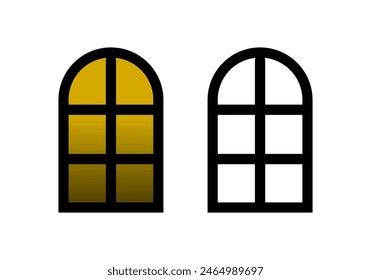 Glass Window Design Illustration vector eps format , suitable for your design needs, logo, illustration, animation, etc.