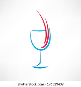 glass of wine