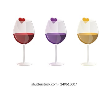 Glass of wine