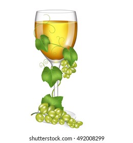 glass of wine
