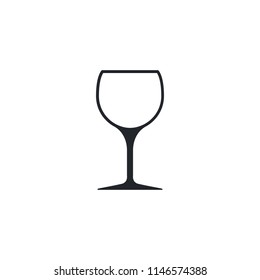 glass wine alcohol icon