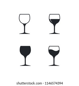 glass wine alcohol icon
