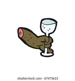 dibujos animados sobre el vino