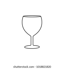 Glass of wine icon