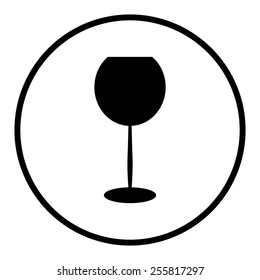 Glass Of Wine Icon