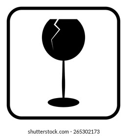 Glass Of Wine Icon 