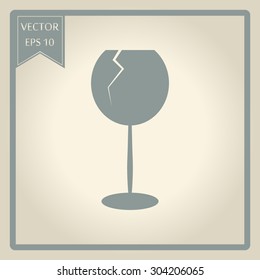 Glass Of Wine Icon 