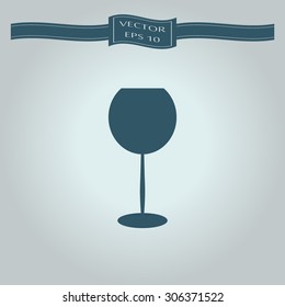 Glass Of Wine Icon 