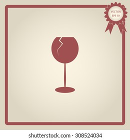 Glass Of Wine Icon 