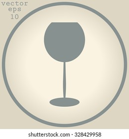 Glass Of Wine Icon 