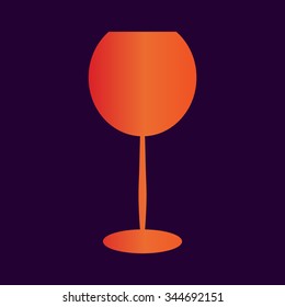 Glass Of Wine Icon 