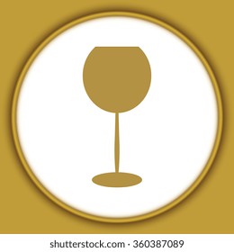 Glass Of Wine Icon 