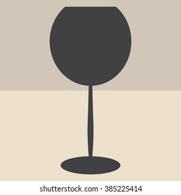 Glass Of Wine Icon 