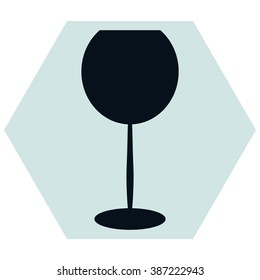 Glass Of Wine Icon 