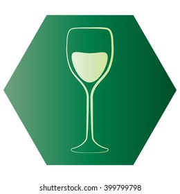 Glass Of Wine Icon 