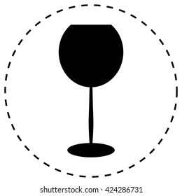 Glass Of Wine Icon