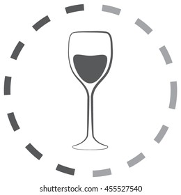 Glass Of Wine Icon