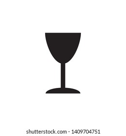 glass wine icon design template