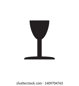 glass wine icon design template