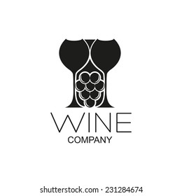 glass of wine logo