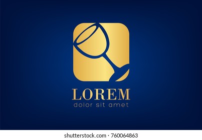 glass of wine logo