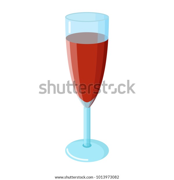 Glass Wine Ruby Dark Color Red Royalty Free Stock Image