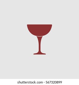 glass wine vector