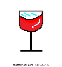 Glass Y pixel art 