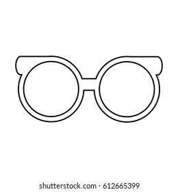 glasses accessory icon