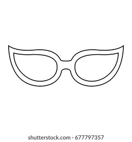 glasses accessory icon