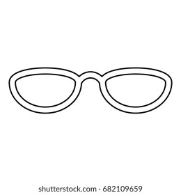 glasses accessory icon