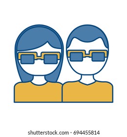 glasses accessory icon