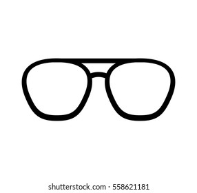 glasses accessory isolated icon vector illustration design