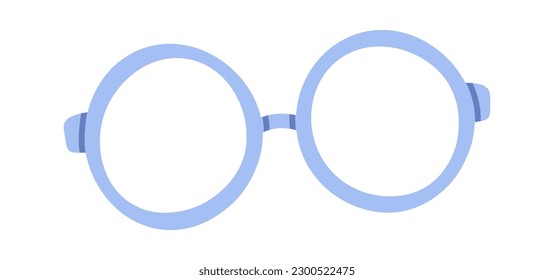 Glasses Accessory for unicorn. Vector illustration