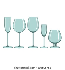 Glasses for alcoholic beverages. Different types of wine glasses for alcoholic beverages
