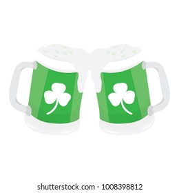 Glasses of beer