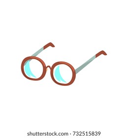 Glasses cartoon vector Illustration